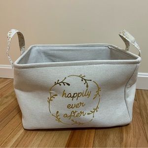 Happily Ever After basket storage